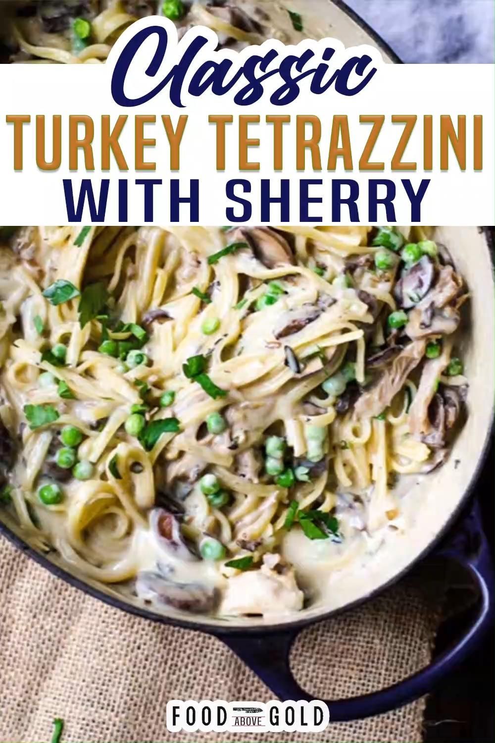 Classic Turkey Tetrazzini with Sherry Recipe! - Classic Turkey Tetrazzini with Sherry Recipe! -   25 turkey tetrazzini recipe easy videos ideas