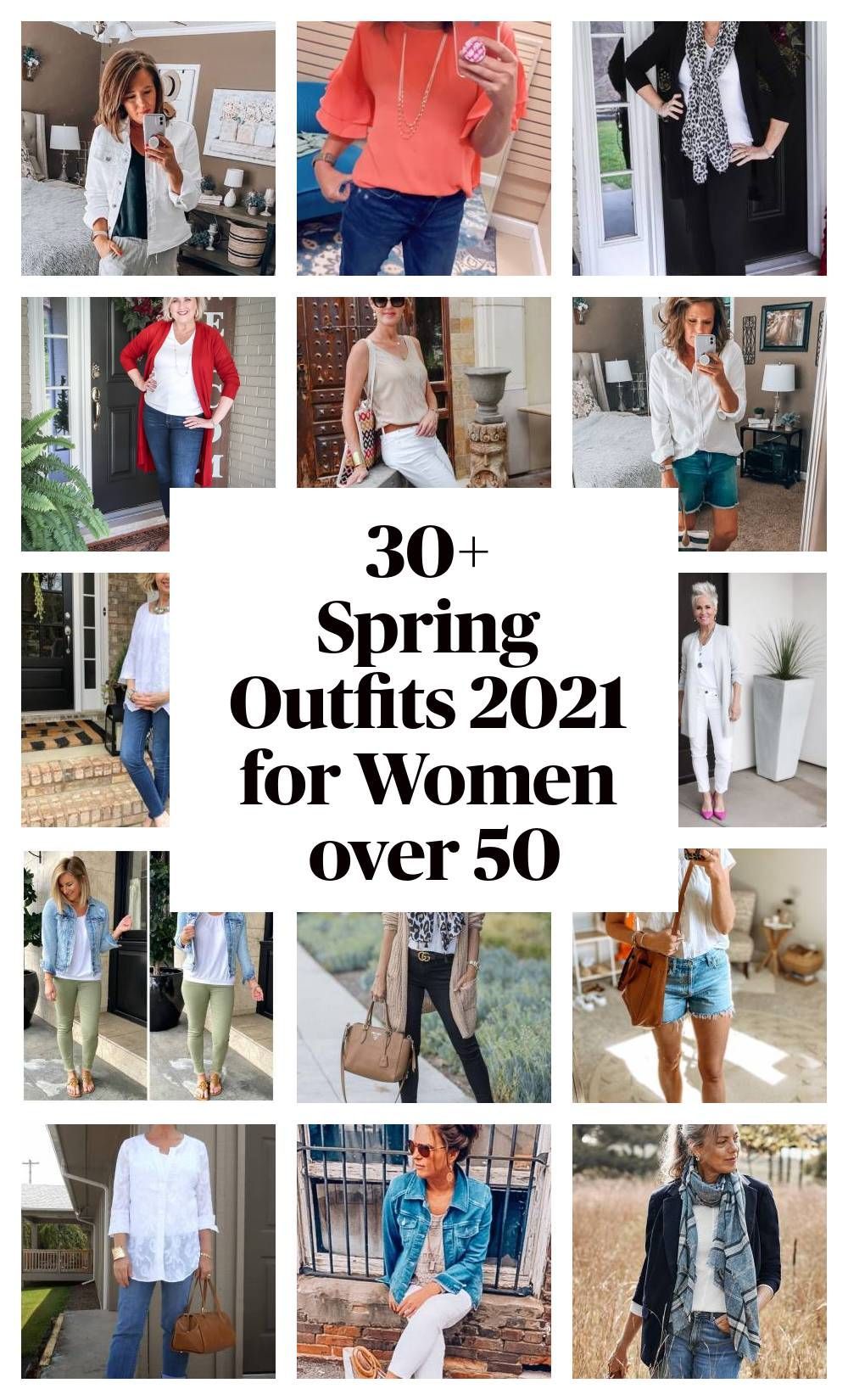 spring outfits 2021 women over 50
