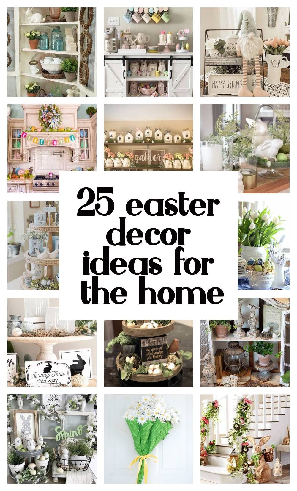 easter decor ideas for the home display