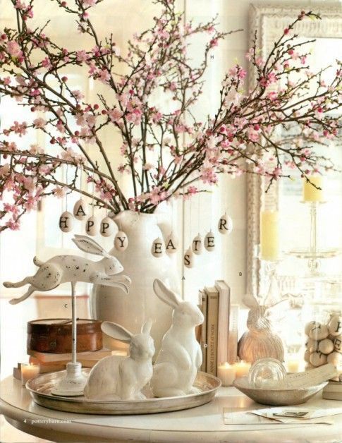 Spring Home D?cor Ideas - Spring Home D?cor Ideas -   30 Easter Decor Ideas for the Home