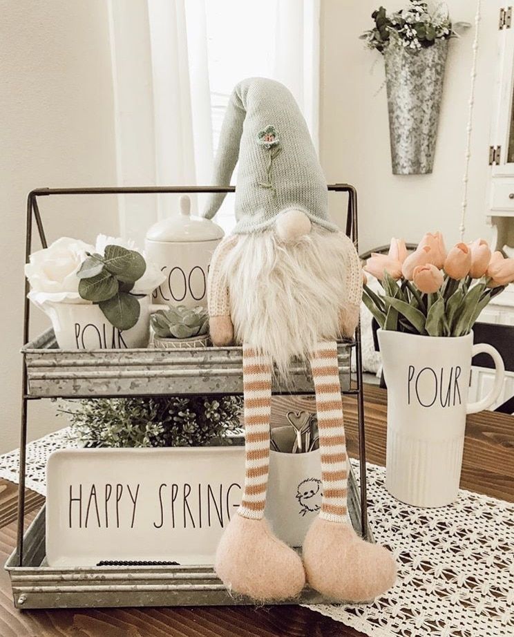 SPRING DECOR IDEAS FROM TIERED TRAYS TO RAE DUNN - SPRING DECOR IDEAS FROM TIERED TRAYS TO RAE DUNN -   30 Easter Decor Ideas for the Home