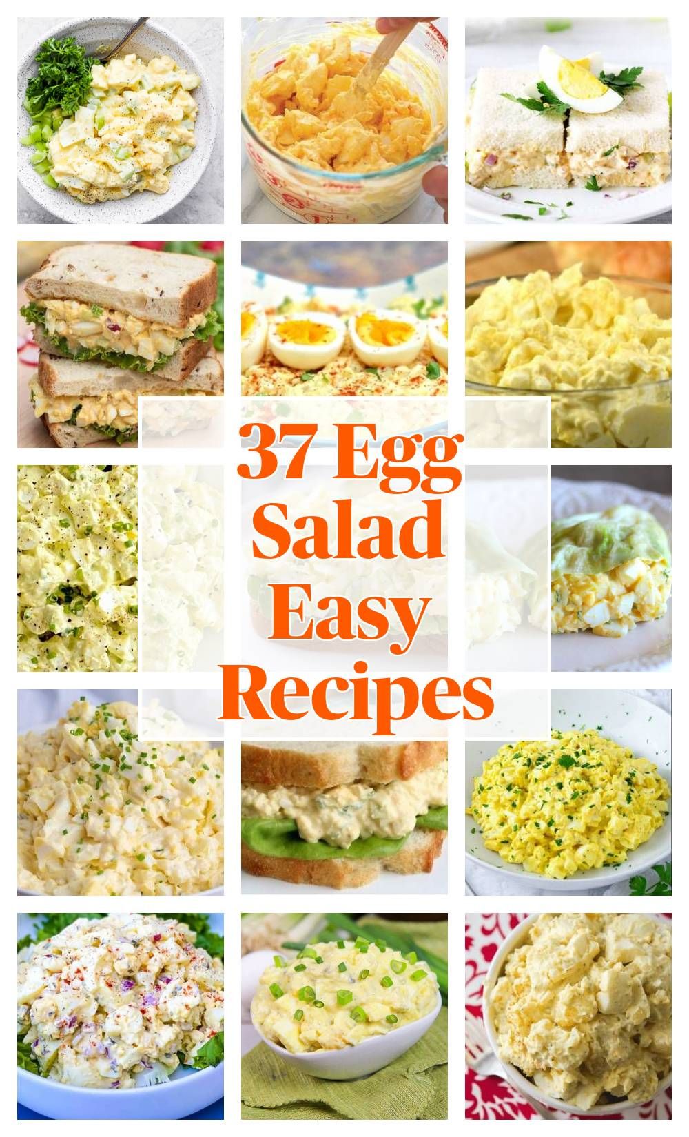 37 egg salad easy recipes