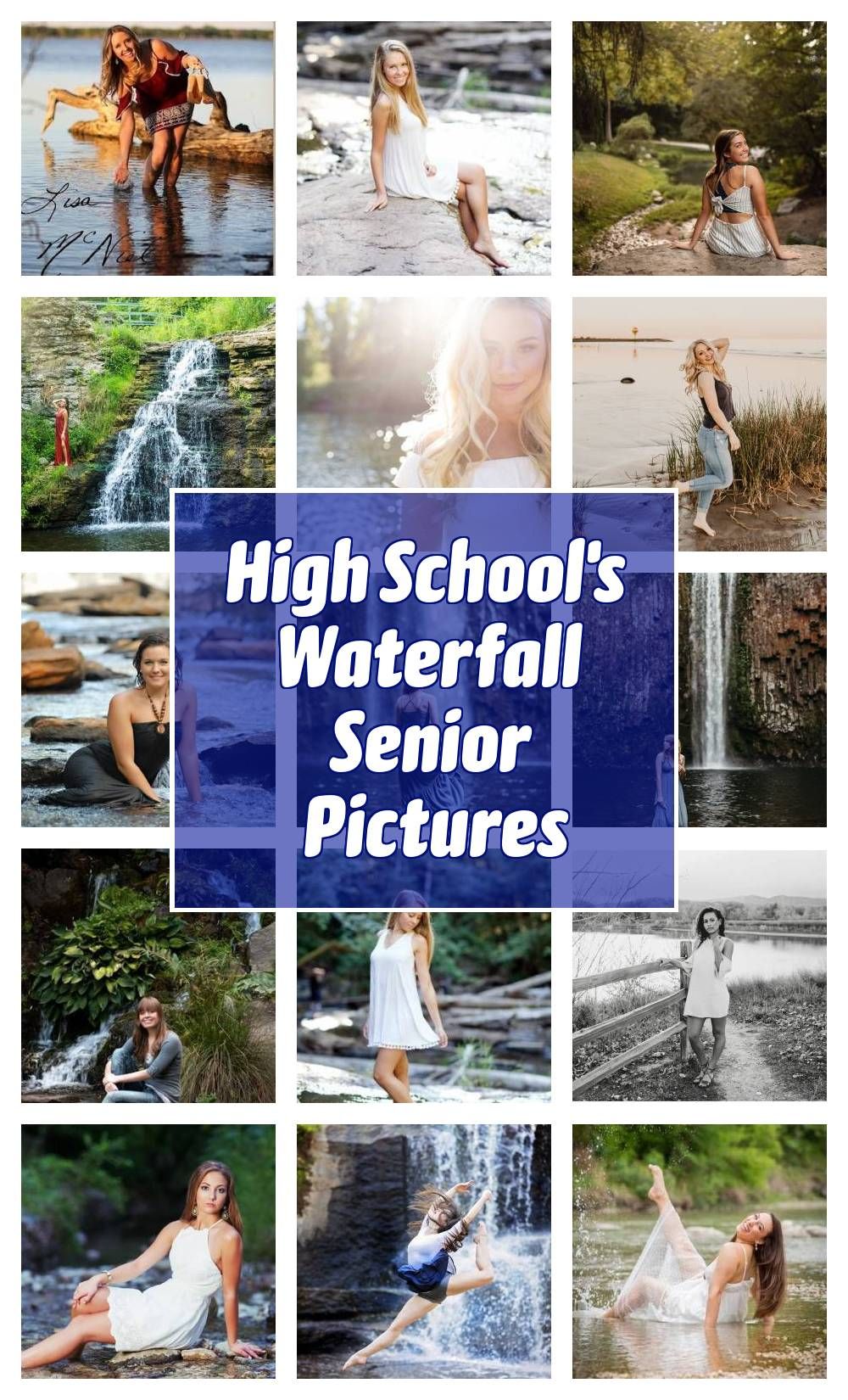 senior pictures waterfall high schools
