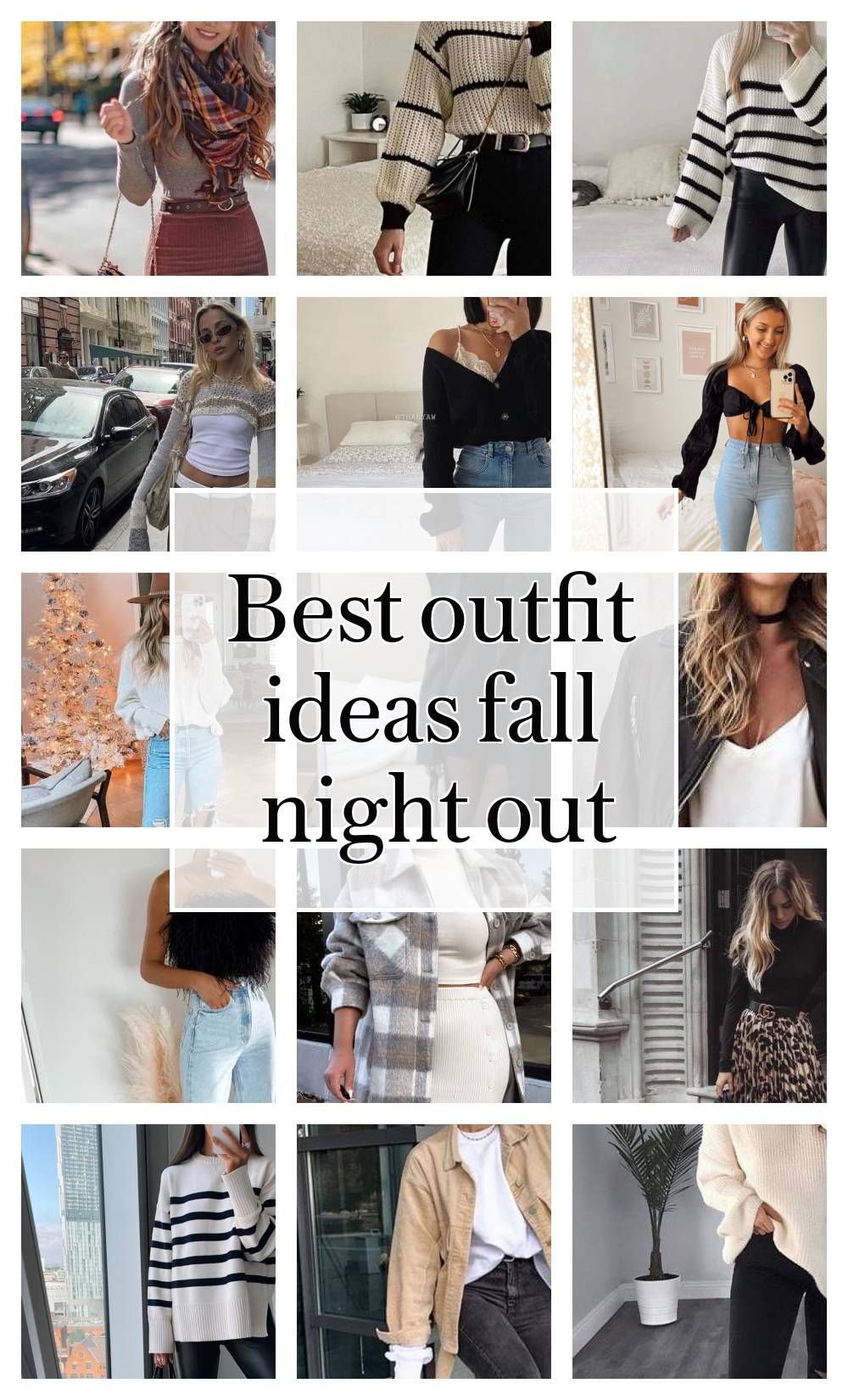 outfit ideas fall night out